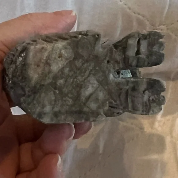 Aurora Sphalerite Wolf 🐺 Crystal Gemstone Carving NWOT